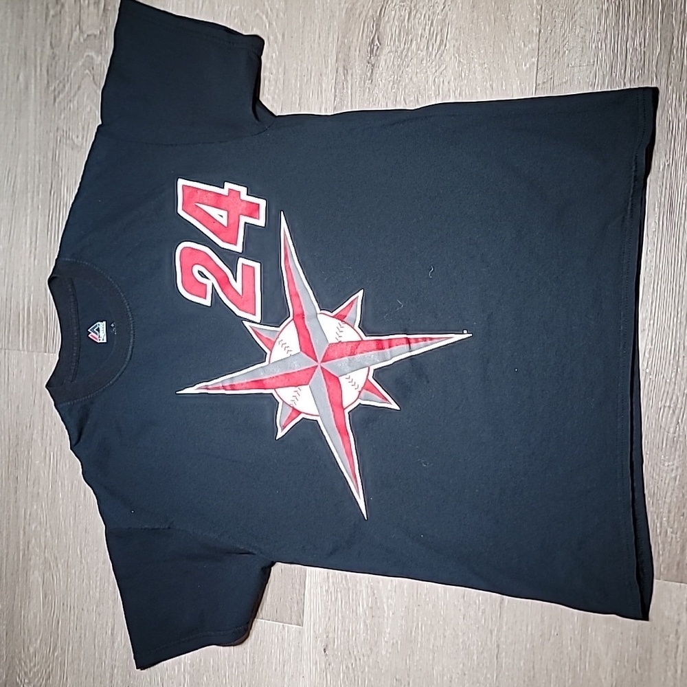 Majestic Ken Griffey Jr. VINTAGE SHIRT SIZE LARGE